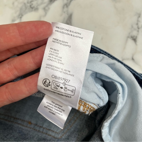 BDG straight leg/bootcut jeans medium wash Y2K inspired woman’s size 31 - Picture 10 of 12